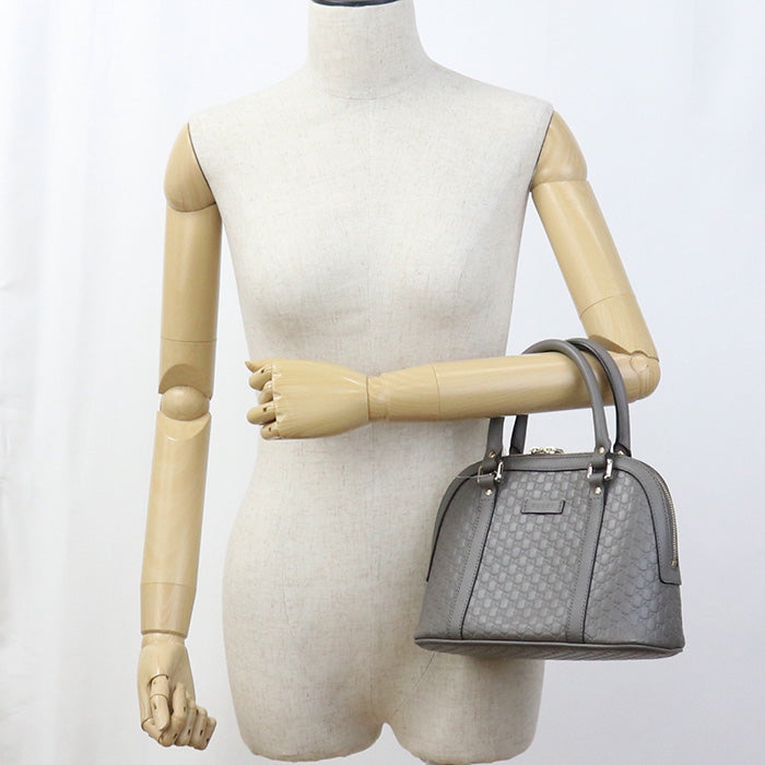 GUCCI 2WAY Micro Guccisima GU94228 Handbag leather/2WAY handbag Women