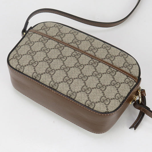 GUCCI Small camera bag Horsebit 1955 GU94379 Shoulder Bag GG Supreme/Small camera bag Women