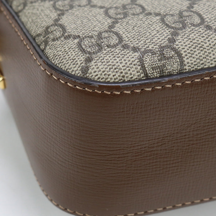 GUCCI Small camera bag Horsebit 1955 GU94379 Shoulder Bag GG Supreme/Small camera bag Women