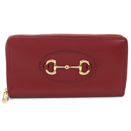 GUCCI Zip around wallet Gucci Horsebit 1955 621889 PurseZip Around leather Women