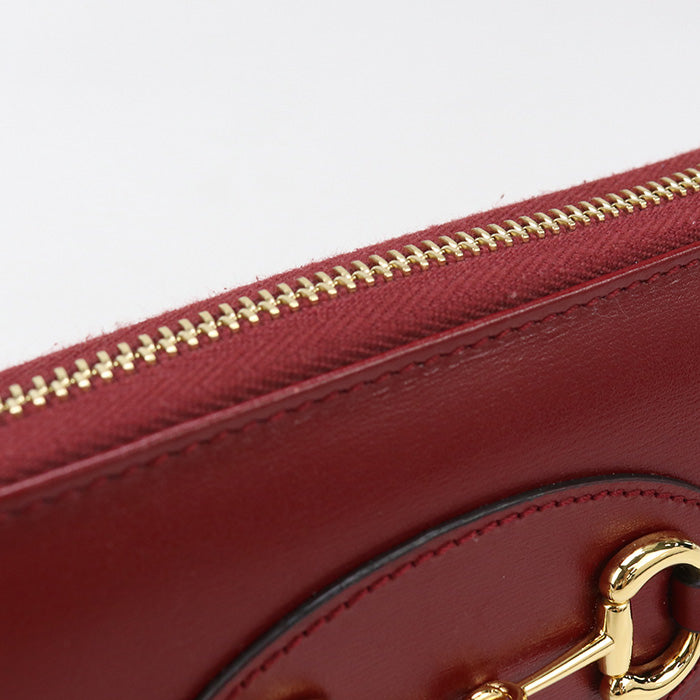 GUCCI Zip around wallet Gucci Horsebit 1955 621889 PurseZip Around leather Women