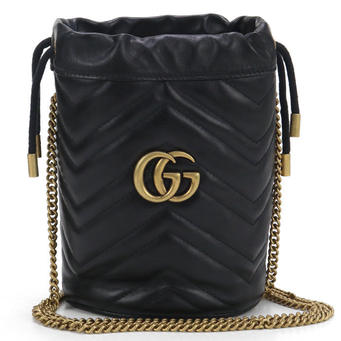GUCCI Small bucket bag GG Marmont GU94713 Shoulder Bag/Small bucket bag Women