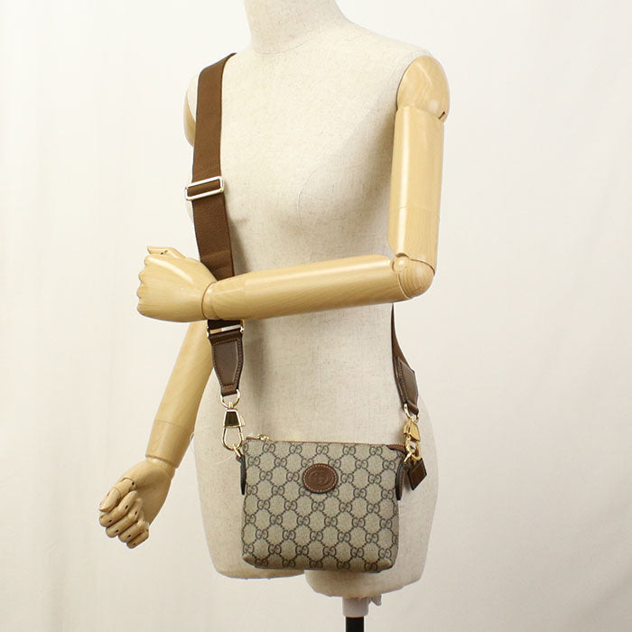 GUCCI Interlocking G GU94717 Shoulder Bag GG Supreme/Shoulder Bag Women