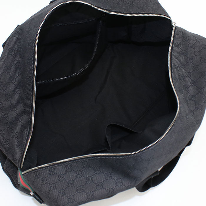 GUCCI GG denim 374770 Boston bag canvas unisex