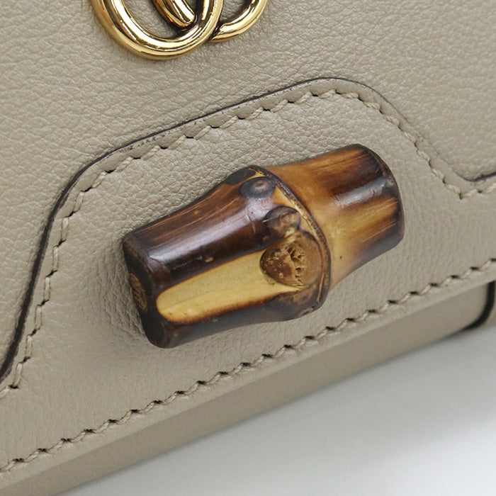 GUCCI Medium wallet Gucci Diana 658633 Three fold wallet leather Women