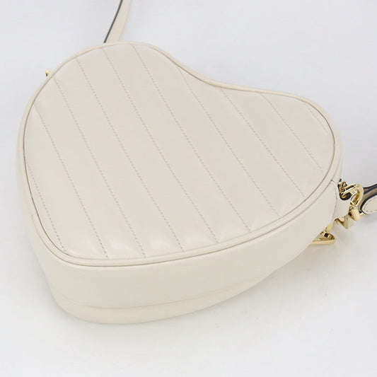 GUCCI heart Interlocking G GU95168 Shoulder Bag leather/Heart Shoulder Bag Women