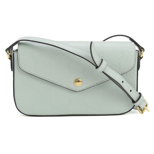 GUCCI GG Super Mini Shoulder GG Super 772794 Shoulder Bag leather/GG Super Mini Shoulder Women