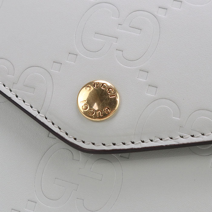 GUCCI GG Super Mini Shoulder GG Super 772794 Shoulder Bag leather/GG Super Mini Shoulder Women