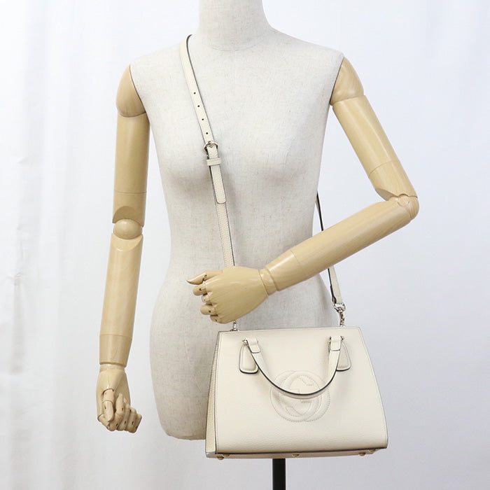 GUCCI 2WAY Soho GU95542 Tote Bag leather/2WAYTote Bag Women