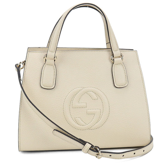 GUCCI 2WAY Soho GU95542 Tote Bag leather/2WAYTote Bag Women