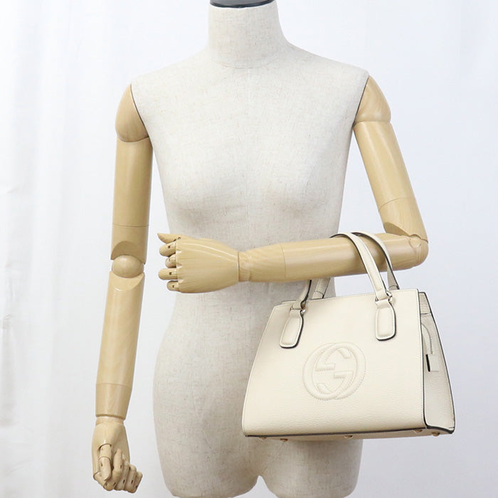 GUCCI 2WAY Soho GU95542 Tote Bag leather/2WAYTote Bag Women