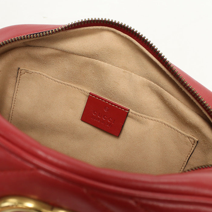 GUCCI Small camera bag GG Marmont 447632 Shoulder Bag leather/Small camera bag Women