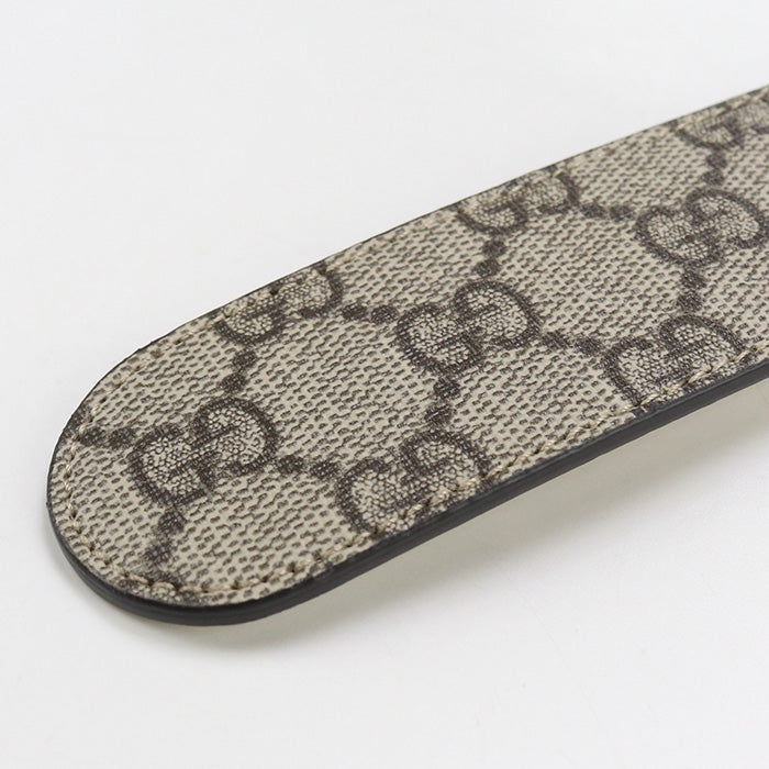 GUCCI wide Double G 400593 belt GG Supreme Women