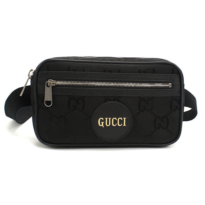 GUCCI Belt bag Off the grid 631341 body bag/GG nylon/leather mens