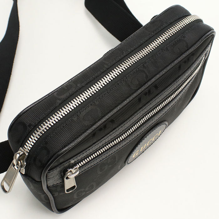 GUCCI Belt bag Off the grid 631341 body bag/GG nylon/leather mens