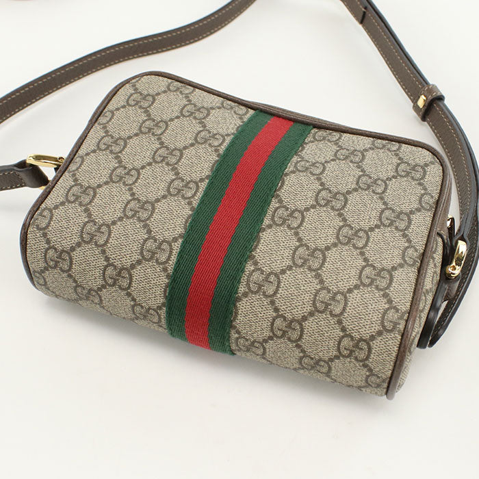 GUCCI Mini bag Ofidia 517350 Diagonal shoulder bag PVC/leather Women