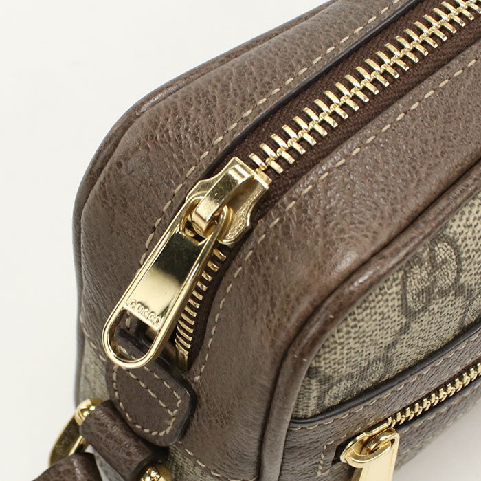 GUCCI Mini bag Ofidia 517350 Diagonal shoulder bag PVC/leather Women