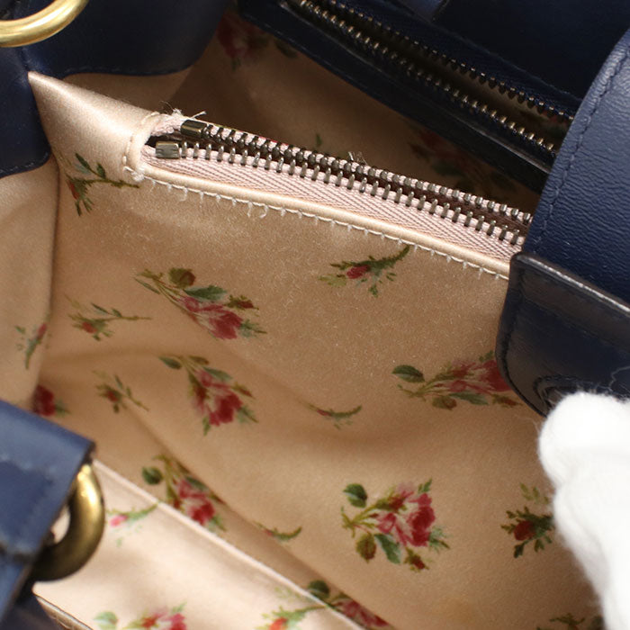 GUCCI 2WAY GG Marmont 448054 Tote Bag denim/leather Women