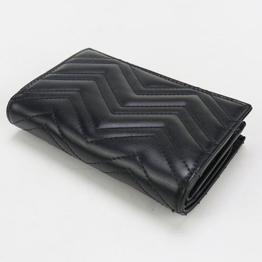 GUCCI Card Case wallet Double G 781583 Folded wallet/Quilted leather Women