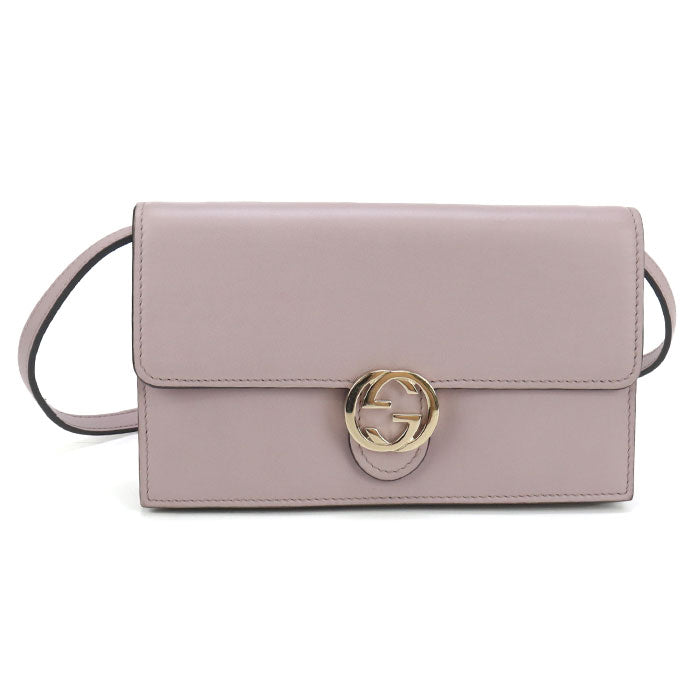 GUCCI Interlocking G 369664 Purse folio leather Women