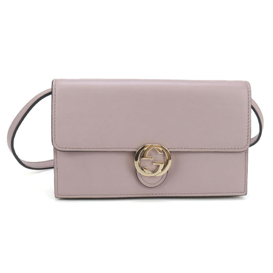 GUCCI Interlocking G 369664 Purse folio leather Women