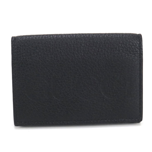 GUCCI Gucci logo 739389 name card holder leather unisex