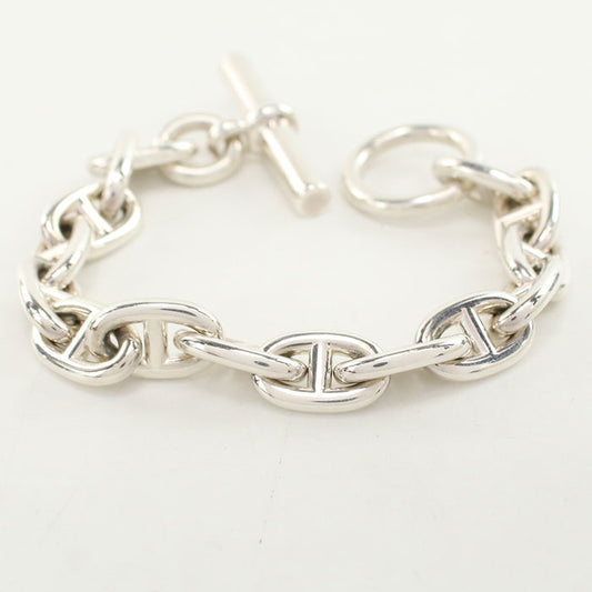 HERMES Shane Dunkle MM 15 frames Bracelet Silver925 Unisex