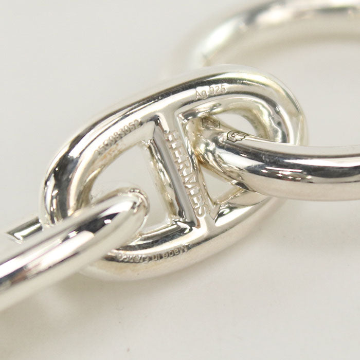 HERMES Chaine d'Ancre MM 14 frames Bracelet Silver925 Unisex