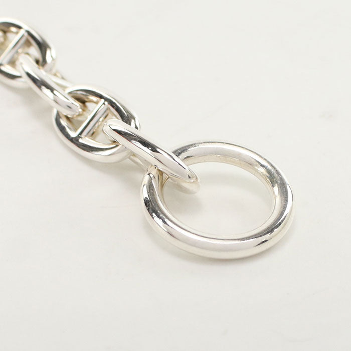 HERMES Chaine d'Ancre GM 10 frames Bracelet Silver925 Unisex