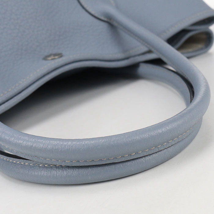 HERMES Garden party PM Tote bag / Vash country Blue orchid Women