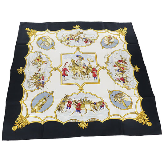 HERMES Calle 90 Scarf silk Women