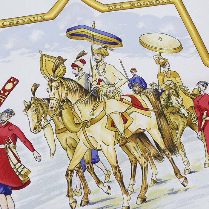 HERMES Calle 90 Scarf silk Women