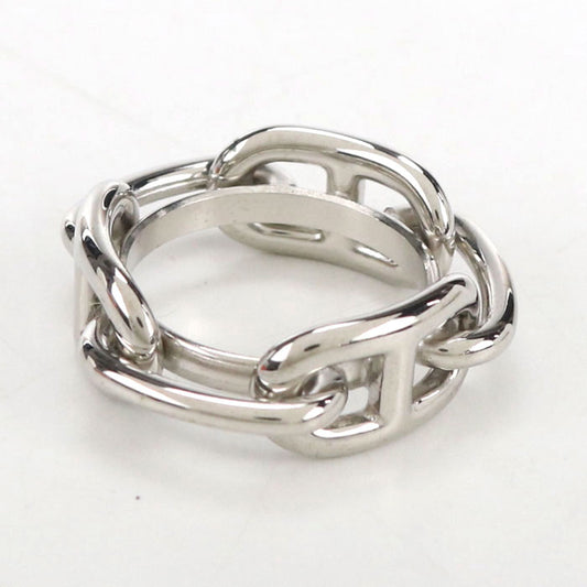 HERMES Legato 90 For Kare 90 Scarf ring metal Women's