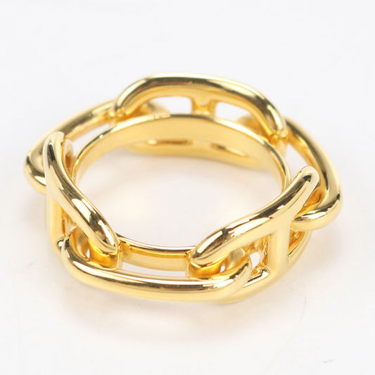 HERMES Legato 90 For Kare 90 Scarf ring metal Women's