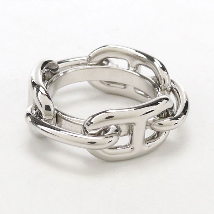 HERMES Legato 90 For Kare 90 Scarf ring metal Women's