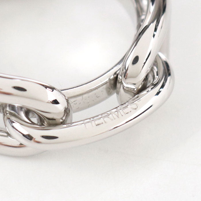 HERMES Legato 90 For Kare 90 Scarf ring metal Women's