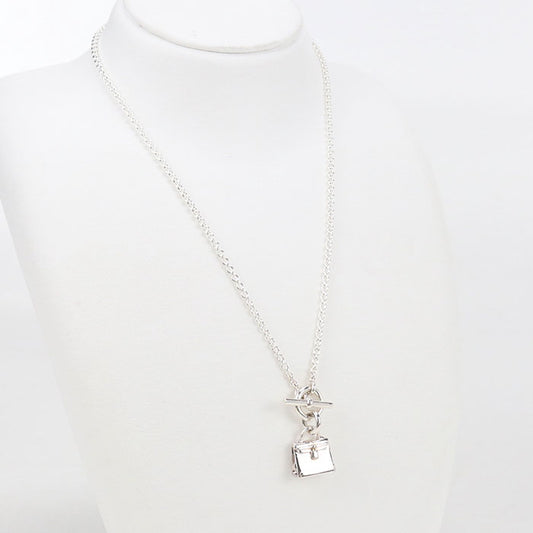 HERMES Amulet Kelly Necklace/Silver925 Women's