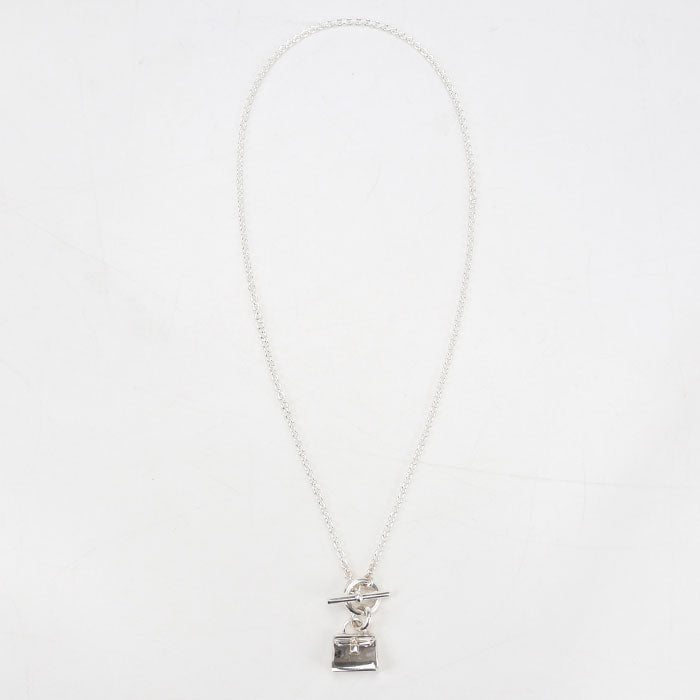 HERMES Amulet Kelly Necklace/Silver925 Women's