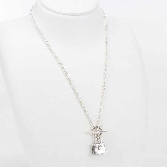 HERMES Amulet Kelly Necklace/Silver925 Women's