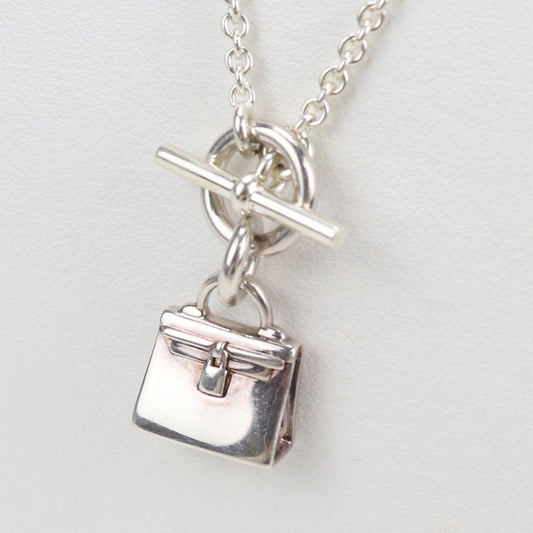 HERMES Amulet Kelly Necklace/Silver925 Women's
