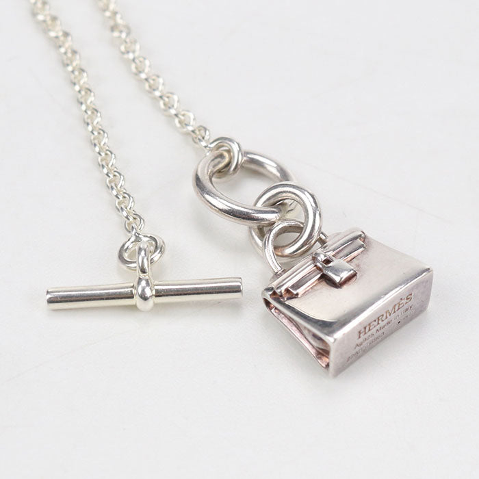 HERMES Amulet Kelly Necklace/Silver925 Women's