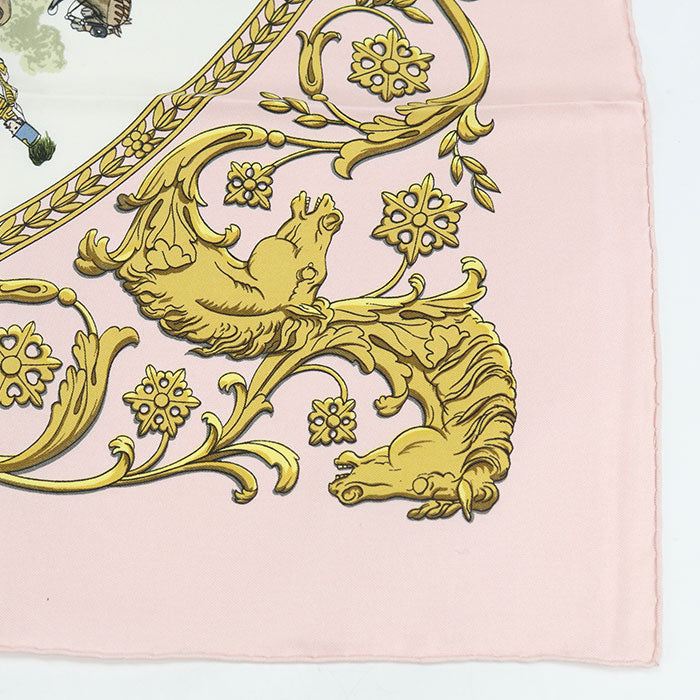 HERMES Calle 90 Scarf silk unisex