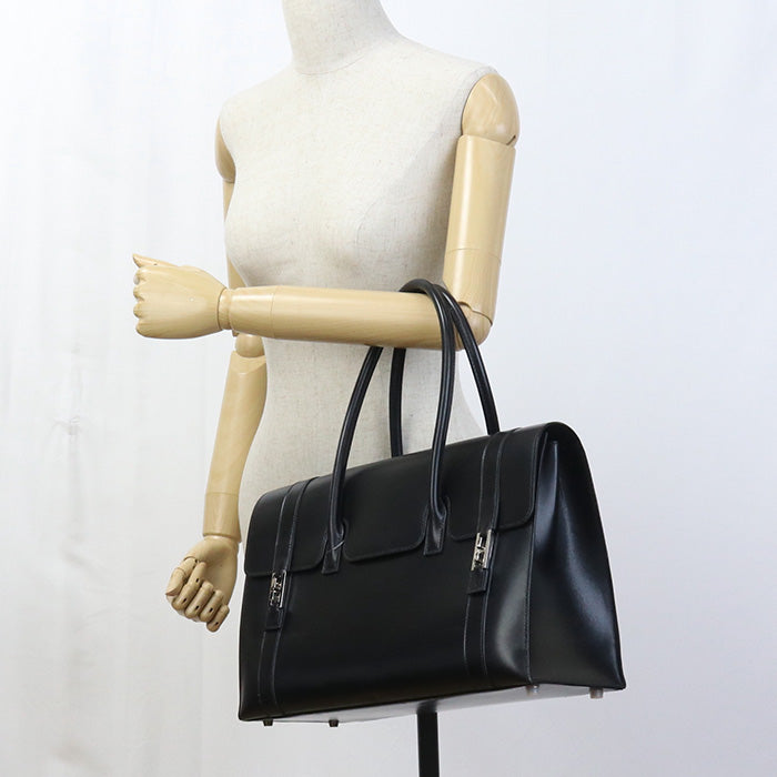 HERMES Drag 37 Handbag/Bock Scarf Women