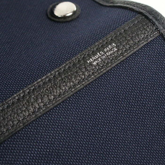 HERMES Garden party GM Tote Bag Tower ash/leather Women