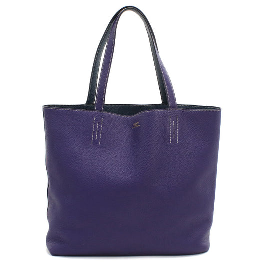 HERMES Doble Sense 36 Tote Bag Taurillon Clemence Women