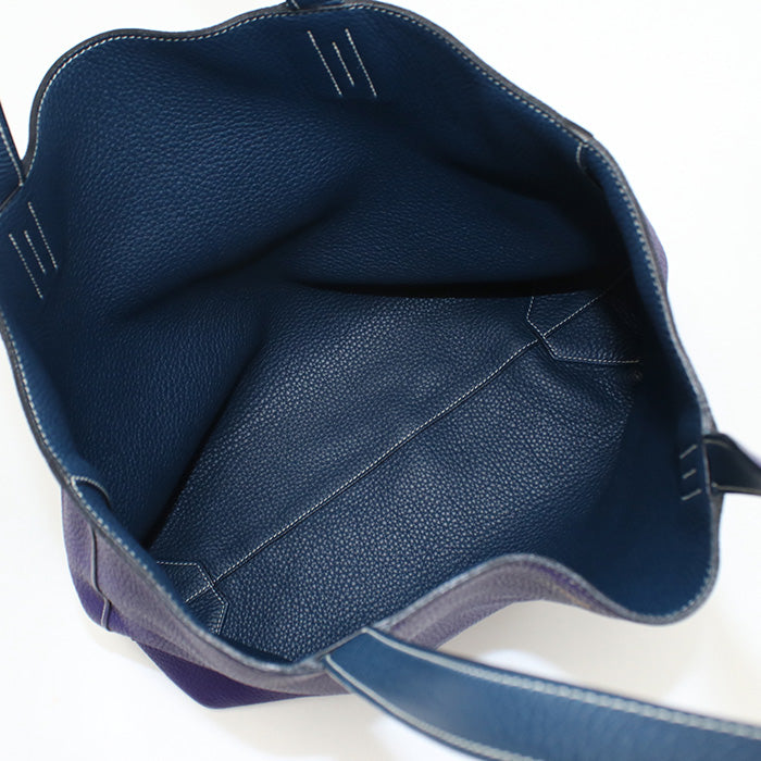 HERMES Doble Sense 36 Tote Bag Taurillon Clemence Women