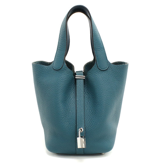 HERMES Picotan Lock PM Handbag Taurillon Clemence Women