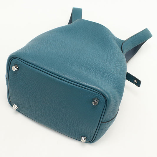 HERMES Picotan Lock PM Handbag Taurillon Clemence Women