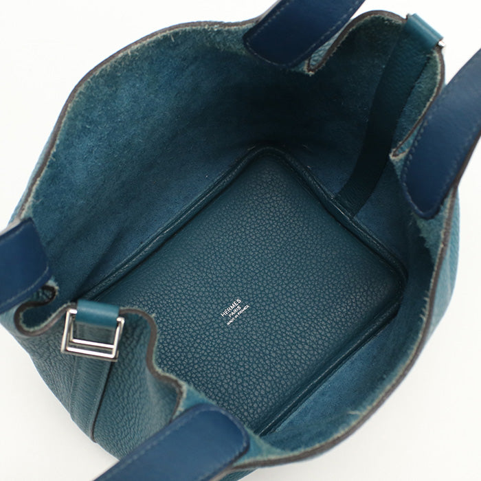 HERMES Picotan Lock PM Handbag Taurillon Clemence Women