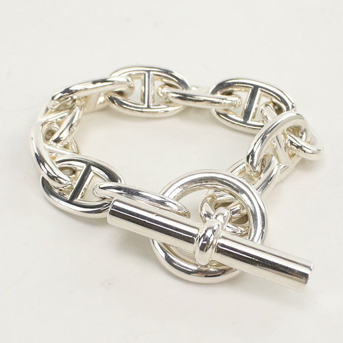 HERMES Chaine d'Ancre TGM 11 frames Bracelet Silver925 Unisex